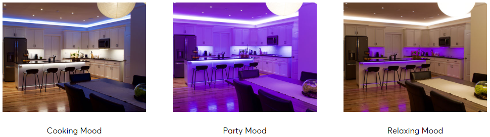 How to make pleasant under cabinet light?