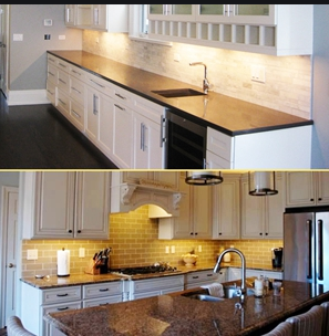 Where Under cabinet Lighting can use ?