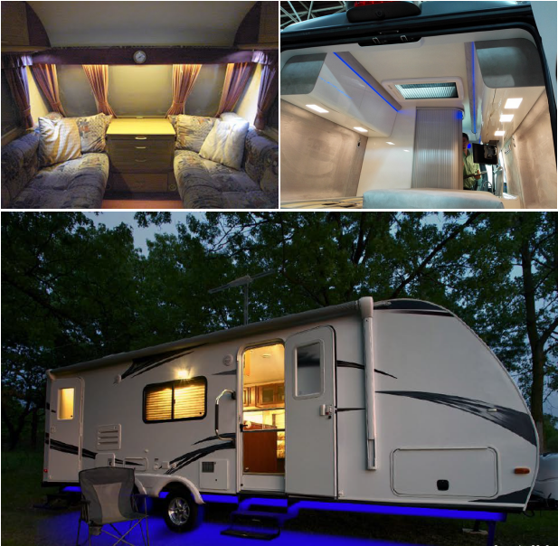 How to Update RV Interior Lighting?