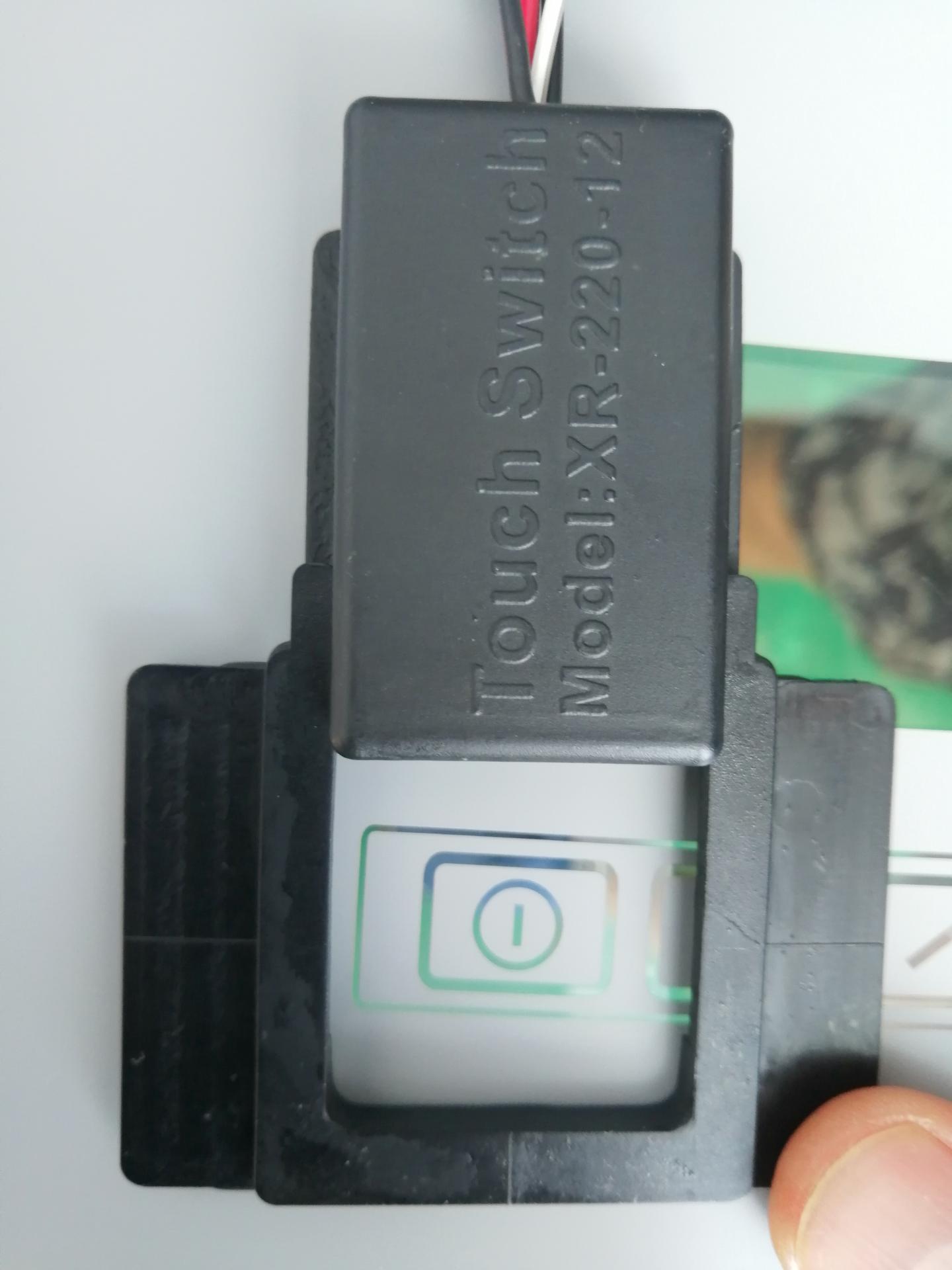 touch switch for mirror