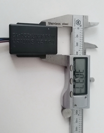 touch sensor switch for mirror