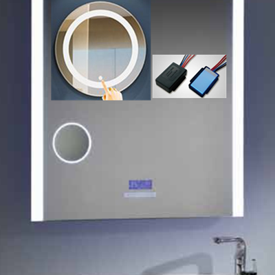 12v 24v Customizable Bathroom Mirror Touch Sensor Switch