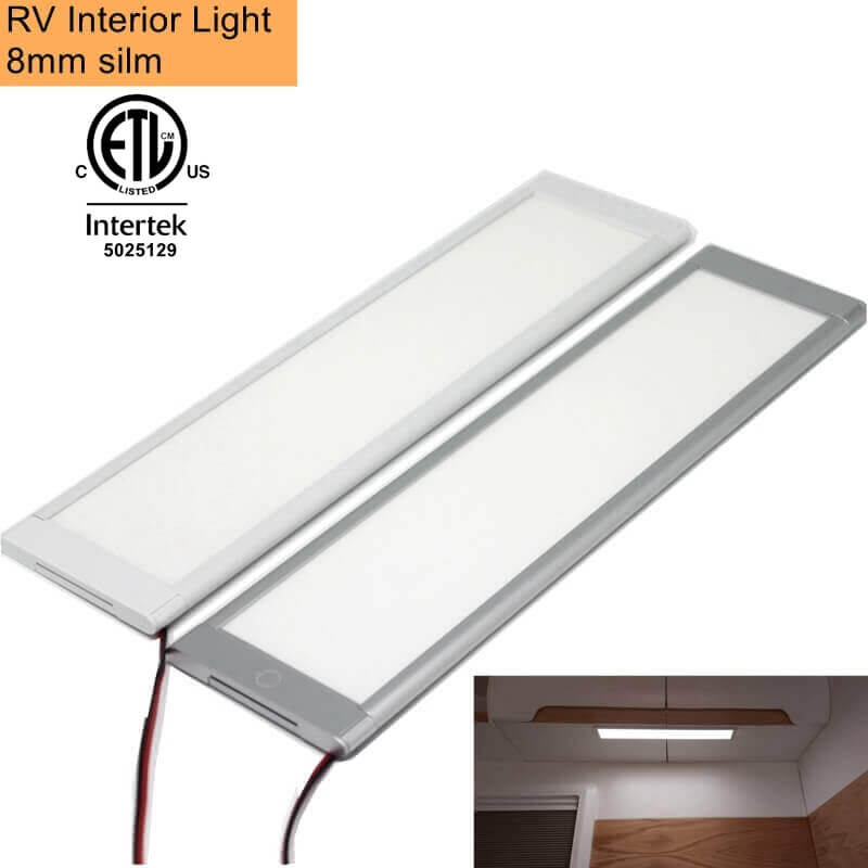 Super bright touch dimming 12 volt camper lights