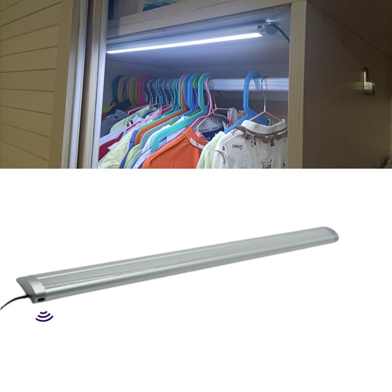 Wardrobe Light with Sensor Door Activated Closet Light