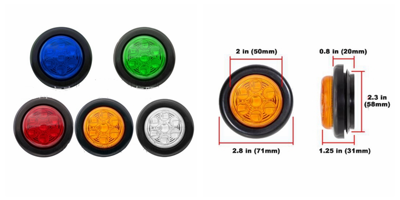 LED Trailer Clearance Lights