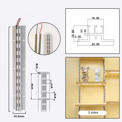 Track Rail Lighting Power Track Tail