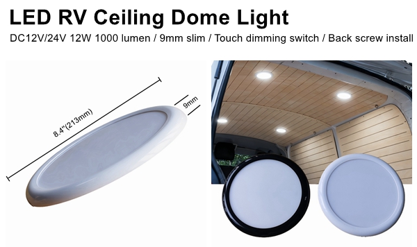 12 volt led rv ceiling light fixtures，12v rv ceiling lights，camper ceiling light，rv led ceiling lights