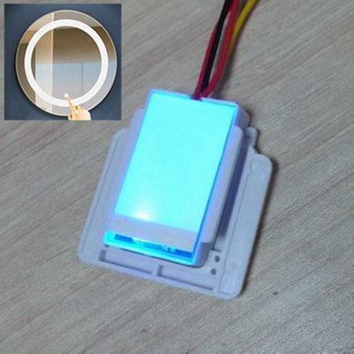 led mirror touch sensor switch