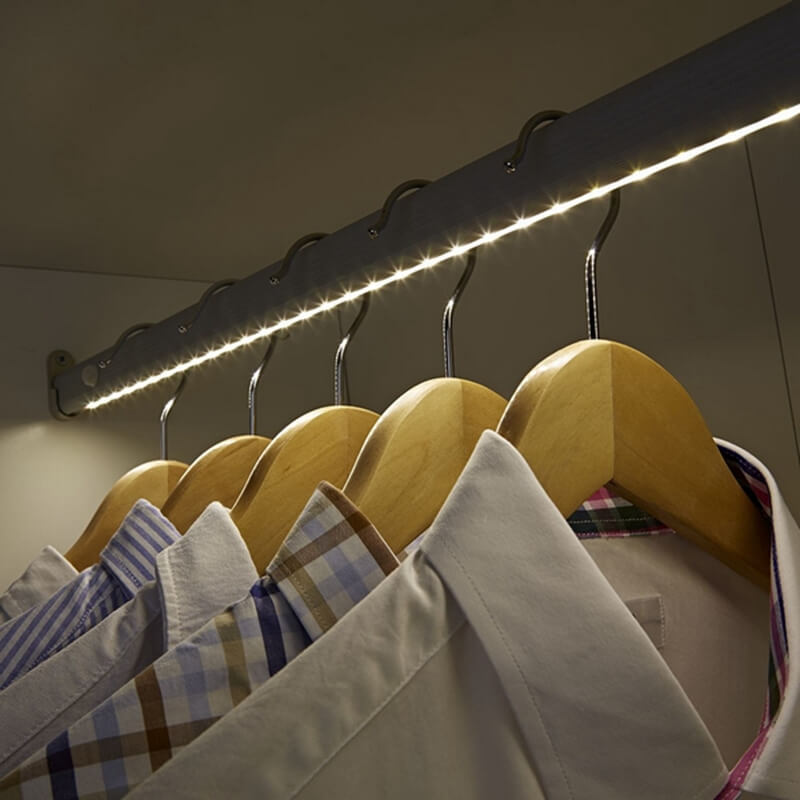 led closet rod