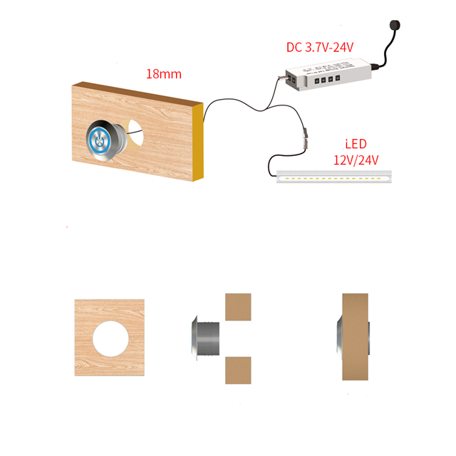 dimmer touch sensor switch
