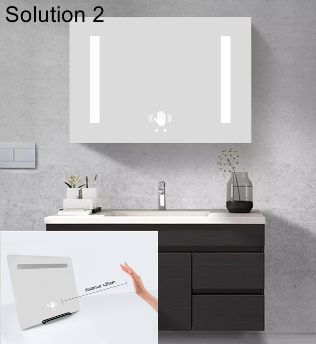 touch switch for mirror