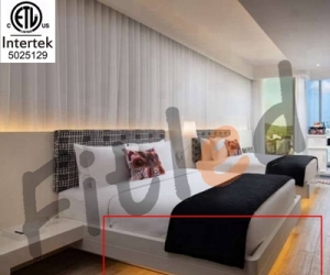Hotel Sensor-Controlled Toe Kick Light