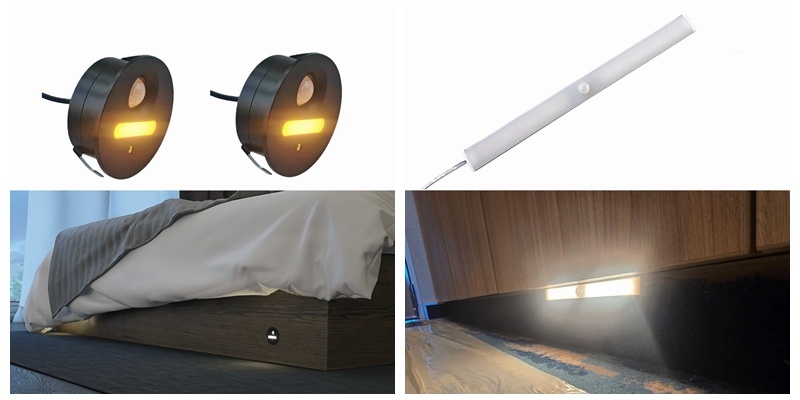 Illuminate Your Nights: The Ultimate Motion Sensor Toe Kick Light for Bedrooms & RVs