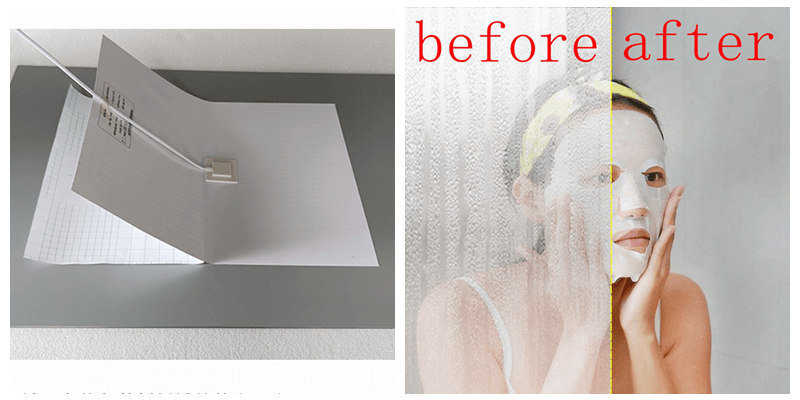 How to Install Anti Fog Lilm for Bathroom Mirror?