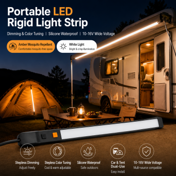 Dual Color Camping Led Strip Lights