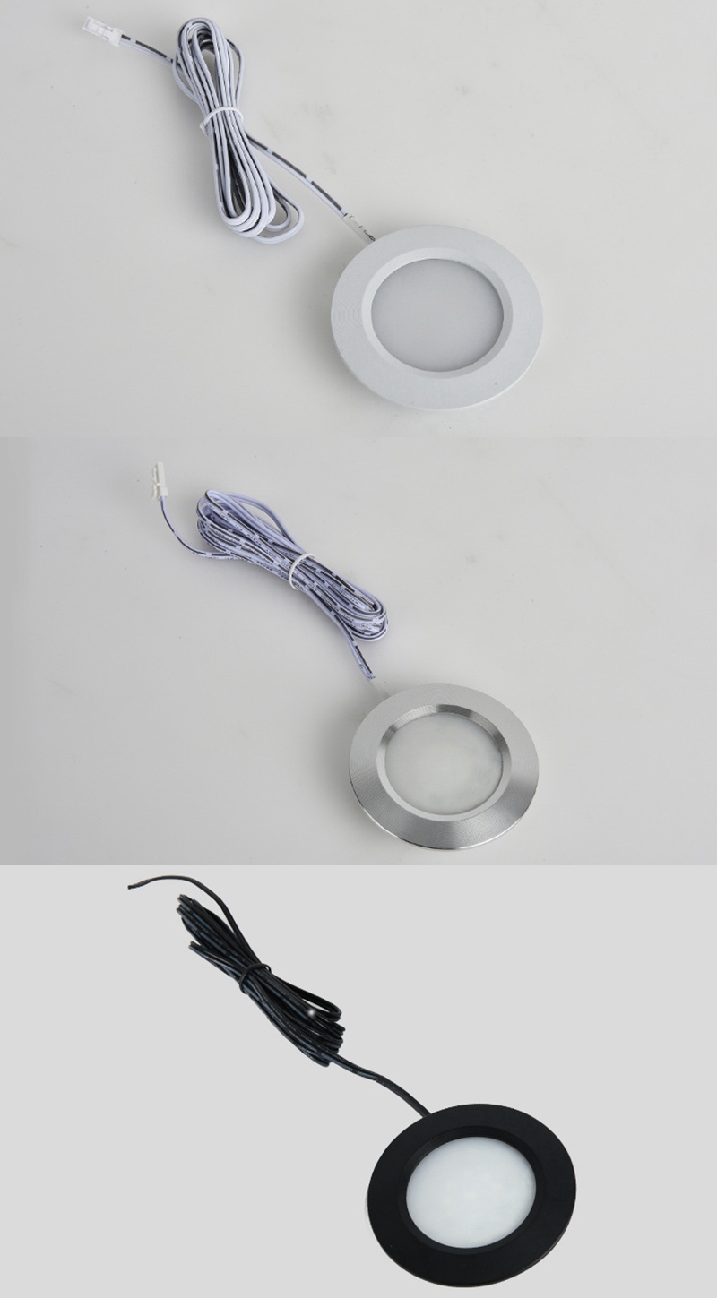 Recessed 12V 3W LED Puck Light/Under Cabinet Light / RV Interior Lights/ RV light Fixtures