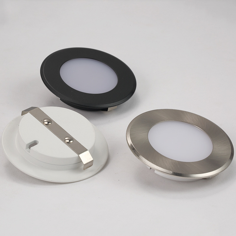 Recessed 12V 3W LED Puck Light/Under Cabinet Light / RV Interior Lights/ RV light Fixtures